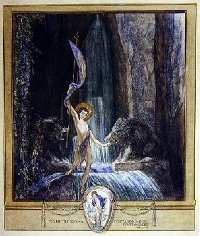 Illustration from Dante''s ''Divine Comedy'', Purgatory, Canto XIV: 45