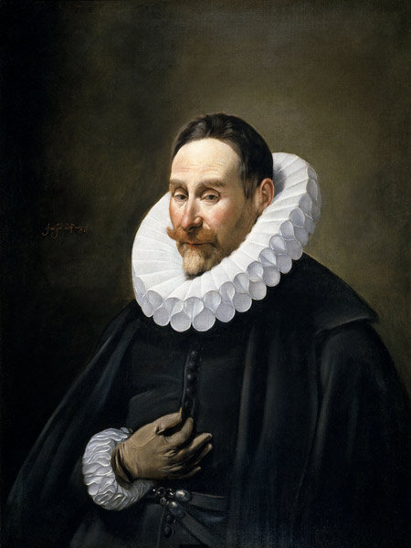 Portrait of a Gentleman a Fray Juan Batista Maino or Mayno