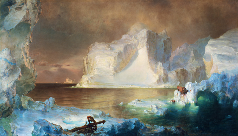 Die Eisberge a Frederic Edwin Church