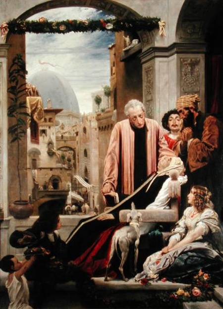 The Death of Brunelleschi a Frederic Leighton