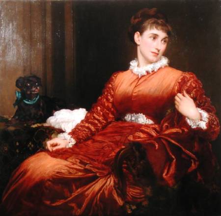 Mrs Henry Evans Gordon (1845-1925) a Frederic Leighton