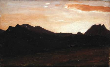 Landscape with Hills a Frederic Leighton