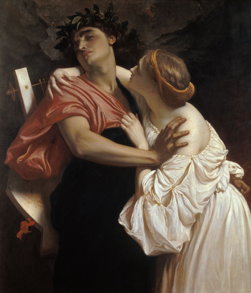 Orpheus and Euridyce a Frederic Leighton