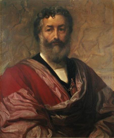 Copy of a Self Portrait a Frederic Leighton