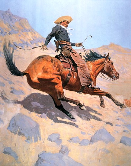 The Cowboy a Frederic Remington