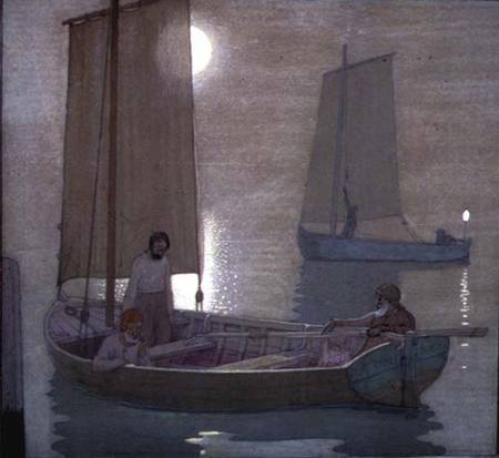 The Three Brothers a Frederick Cayley Robinson