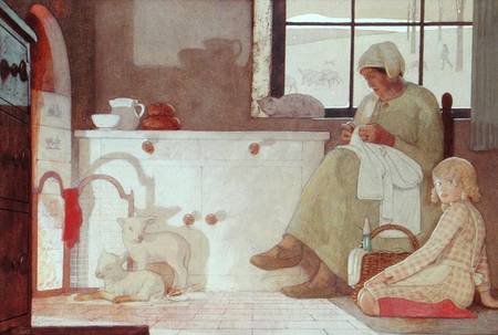 The Foster Mother a Frederick Cayley Robinson