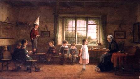The Dame's School s.and d. 1899 a Frederick Daniel Hardy
