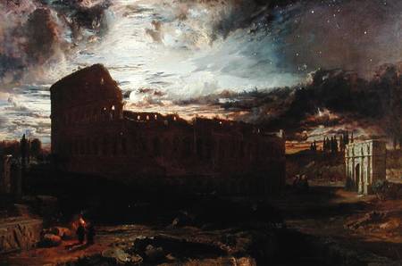 The Colosseum, Rome a Frederick Lee Bridell