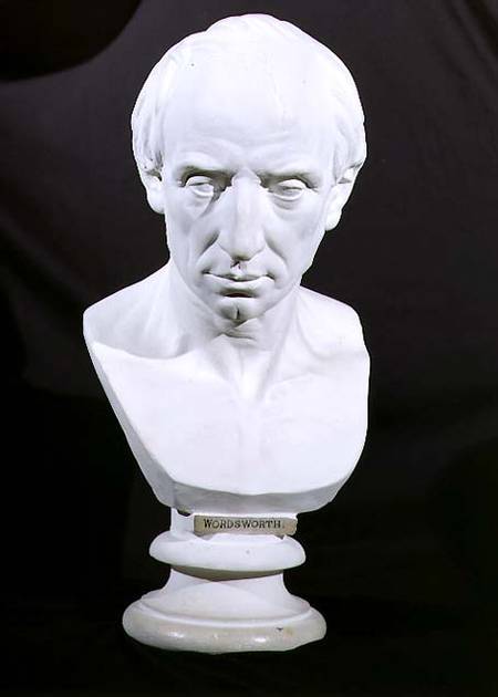 Bust of William Wordsworth (1770-1850) a Frederick Thrupp