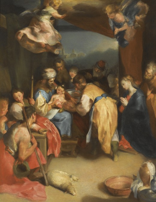 The circumcision of Christ a Federico Fiori Barocci
