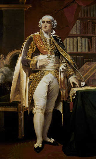 Portrait of Jean-Jacques-Regis de Cambaceres (1753-1824) a Frederik Henry Schopin