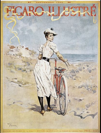 Poster advertising the 'Figaro Illustre' a Frederik Hendrik Kaemmerer