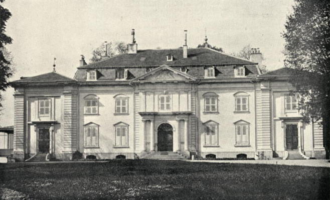 Voltaire's (1694-1778) house at Ferney (b/w photo) a French Photographer, (19th century)