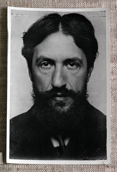 Piet Mondrian (1872-1944), c.1910 (b/w photo) a French Photographer, (20th century)