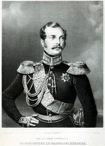 Alexander II (1818-81) of Russia a Scuola Francese