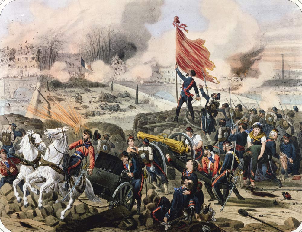 Attack at Pont de Neuilly and Courbevoie, 2nd April 1871 a Scuola Francese