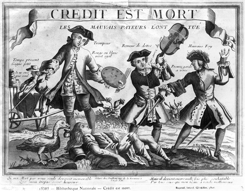 Credit is dead, the bad debtors have killed it'' a Scuola Francese