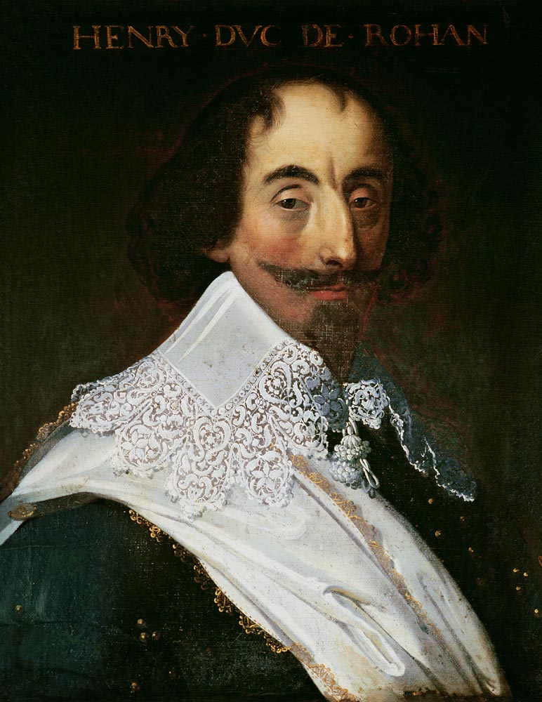 Henri (1579-1638) Duke of Rohan a Scuola Francese