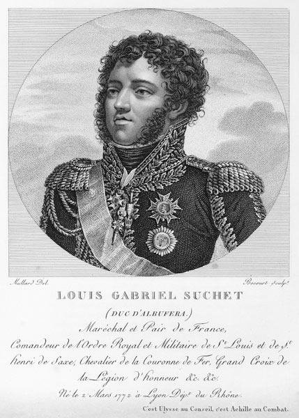 Louis-Gabriel Suchet (1770-1826) Duca di Albufera e Maresciallo di Francia a Scuola Francese
