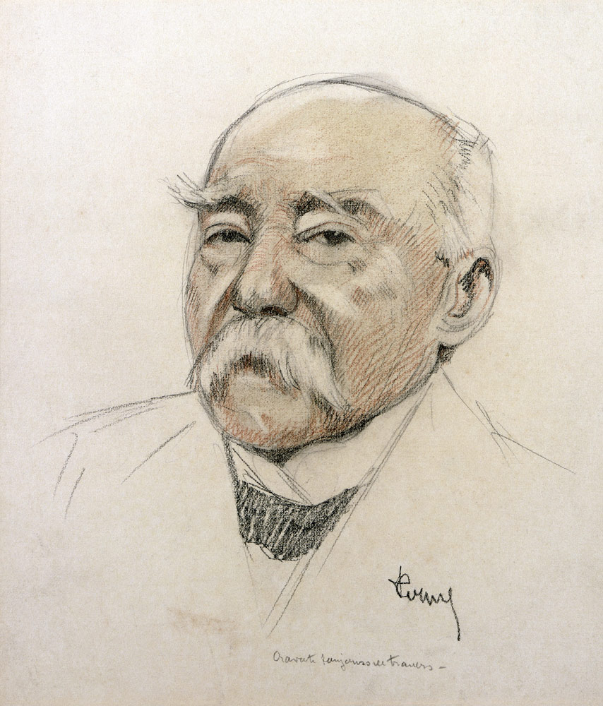 Portrait of Georges Clemenceau (1841-1929) a Scuola Francese