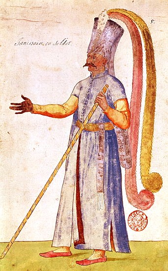 A Janissary or soldier a Scuola Francese