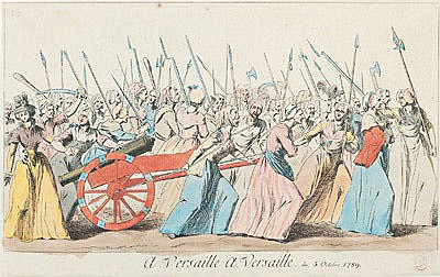 A Versailles, A Versailles'', March of the Women on Versailles, Paris, 5th October 1789 (see also 28 a Scuola Francese