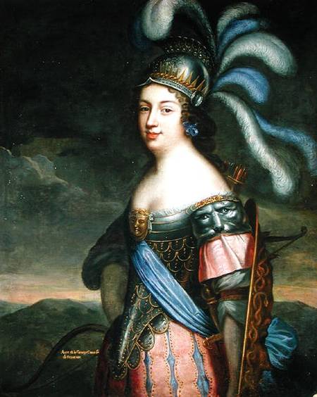 Anne de La Grange-Trianon (1632-1707) Countess of Palluau and Frontenac a Scuola Francese