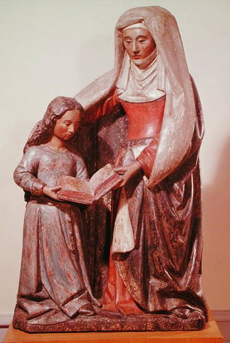 St. Anne and the Virgin a Scuola Francese