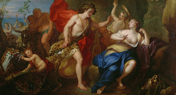 Bacchus and Ariadne a Scuola Francese