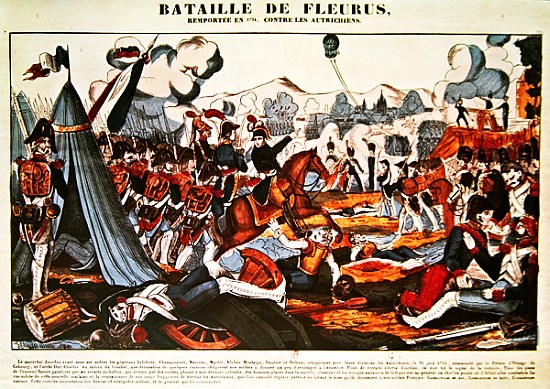 Battle of Fleurus, 26th June 1794 a Scuola Francese