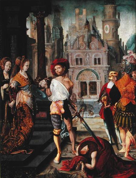 The Beheading of St. John the Baptist a Scuola Francese