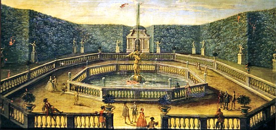 Bosquet de la Renommee at Versailles a Scuola Francese