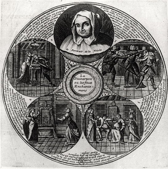 Catherine Monvoisin (La Voisin) (1640-80) and the Poison Affair a Scuola Francese