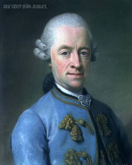 Count Ernst Guido von Harrach (1723-83) a Scuola Francese