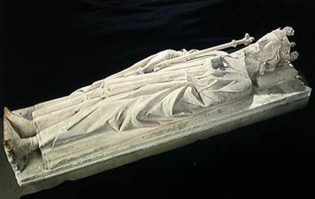 Effigy of King Robert II (c.970-1031) the Pious of France a Scuola Francese