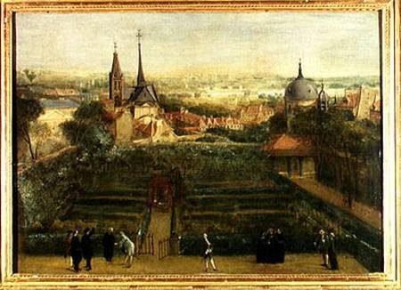 The Gardens of the Fathers of Christian Doctrine and the Abbey of St. Victor a Scuola Francese