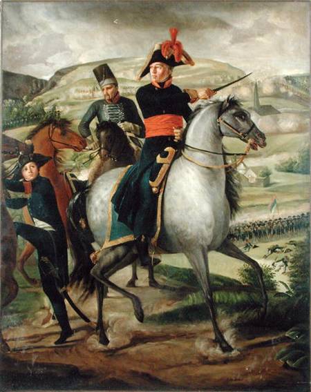 General Louis Marie Turreau de Garambouville (1756-1816) at the Gravieres Affair a Scuola Francese