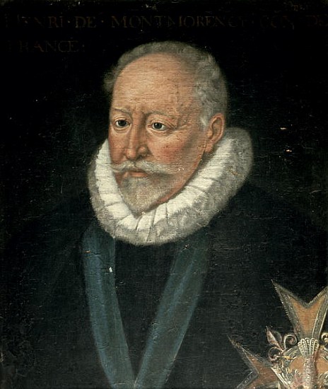 Henri de Montmorency (1534-1614), Constable of France a Scuola Francese