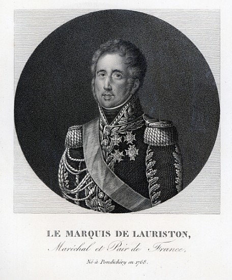Jacques Law, Marquis de Lauriston a Scuola Francese