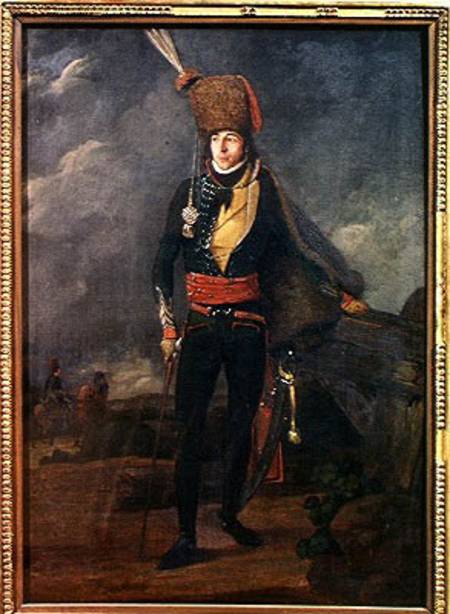 Lieutenant of the 8th Hussars a Scuola Francese