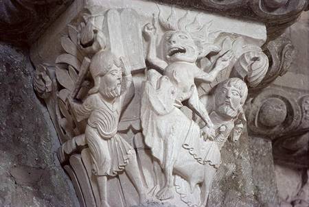 Moses and the Golden Calf, capital relief a Scuola Francese