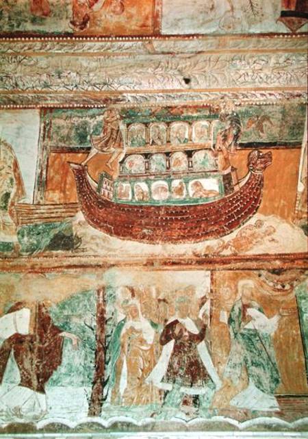 Noah's Ark During the Flood a Scuola Francese