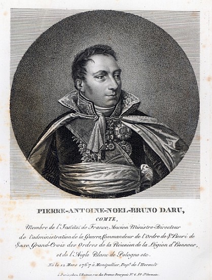 Pierre Daru (1767-1829) a Scuola Francese