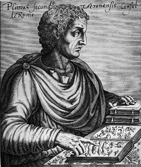 Pliny the Elder (23-79 AD) a Scuola Francese