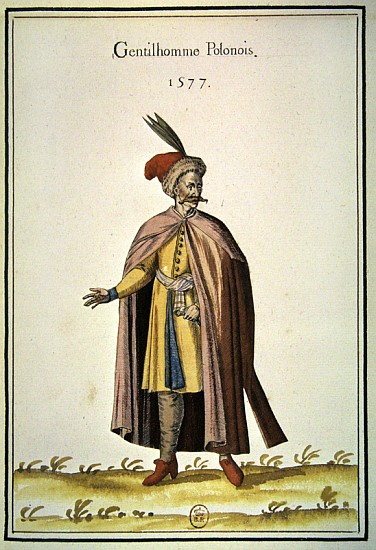 Polish nobleman a Scuola Francese