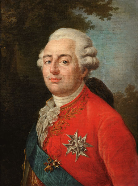 Portrait of Louis XVI (1754-93) King of France a Scuola Francese