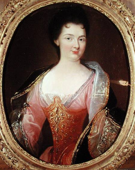 Portrait of Claudine Alexandrine Guerin de Tencin (1682-1749) a Scuola Francese