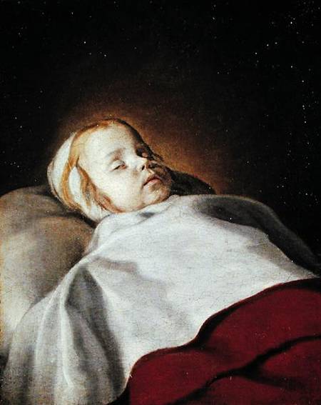Portrait of a Dead Child a Scuola Francese