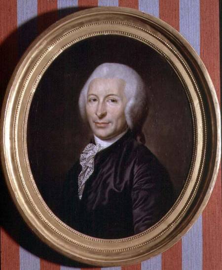 Portrait of Doctor Joseph-Ignace Guillotin (1738-1814) a Scuola Francese